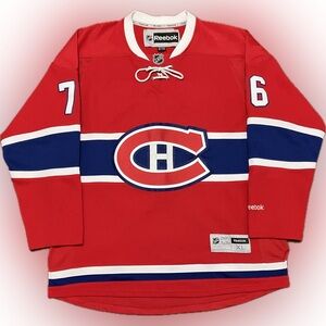 Montreal Canadiens P.K. Subban Reebok NHL Hockey Jersey Size XL